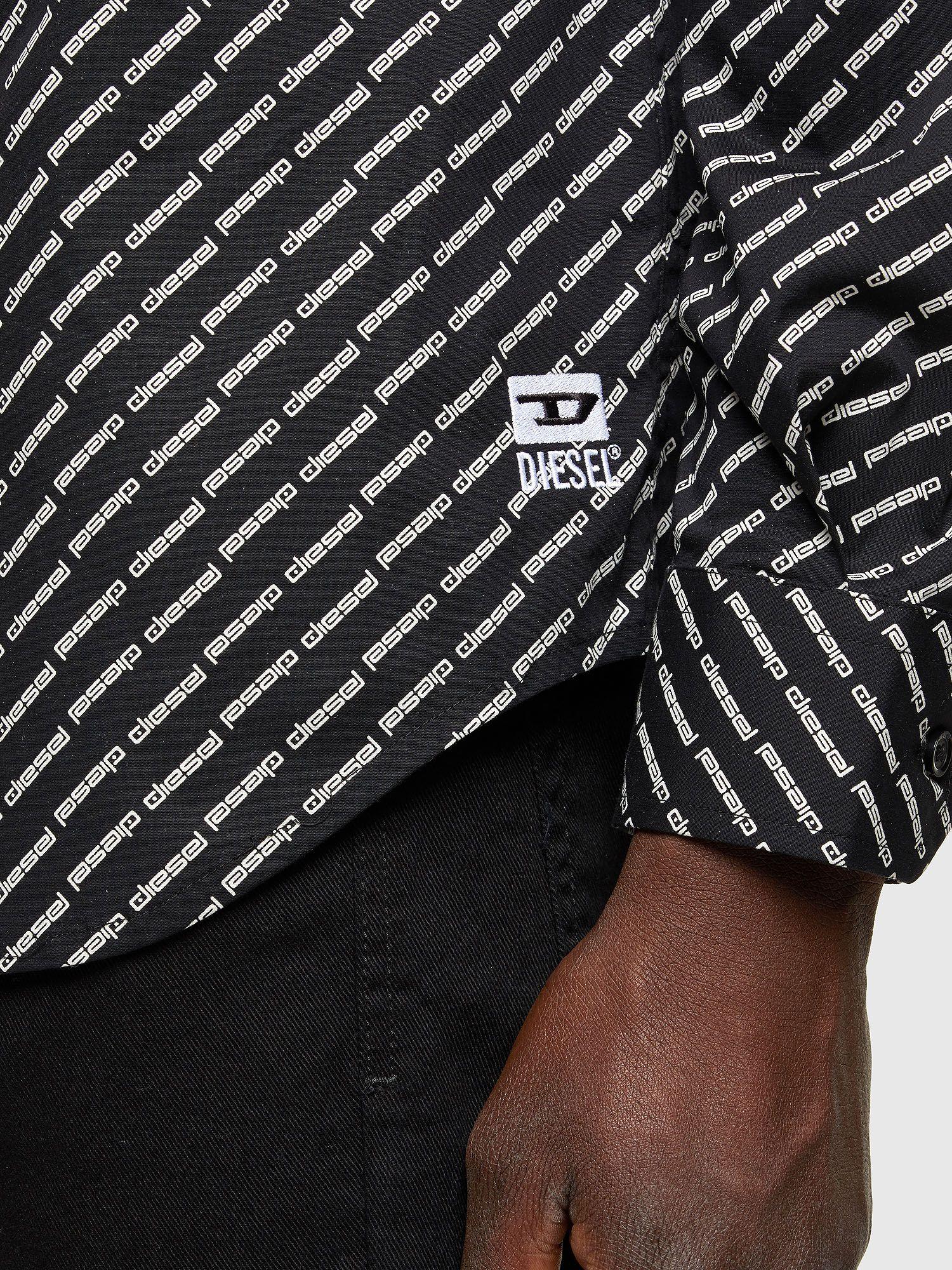 Camisa S Riley Ka B Shirt 9Xxa Negro Diesel-3