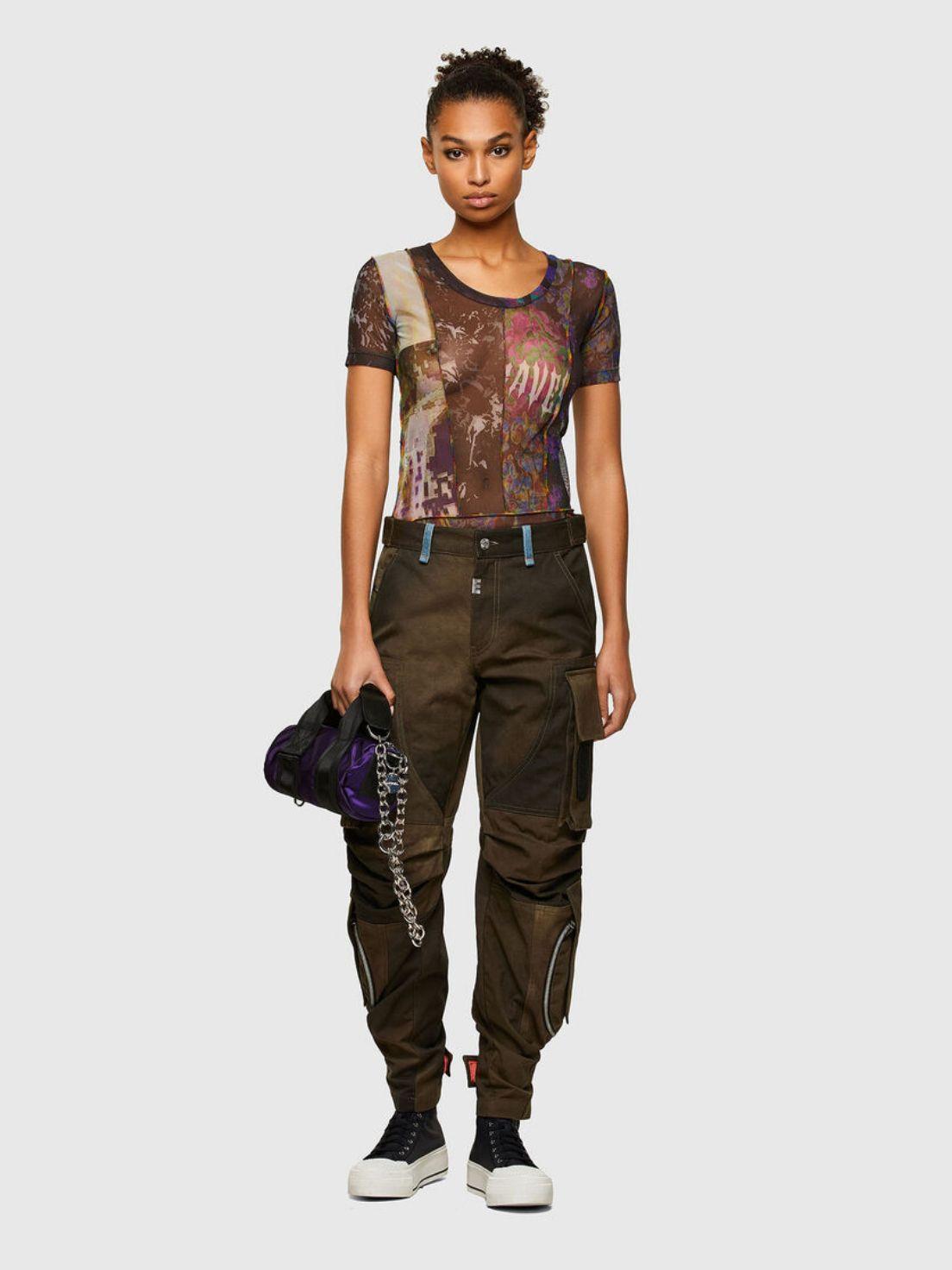 Bolso Cayac Shoulder Bag Morado Diesel-4