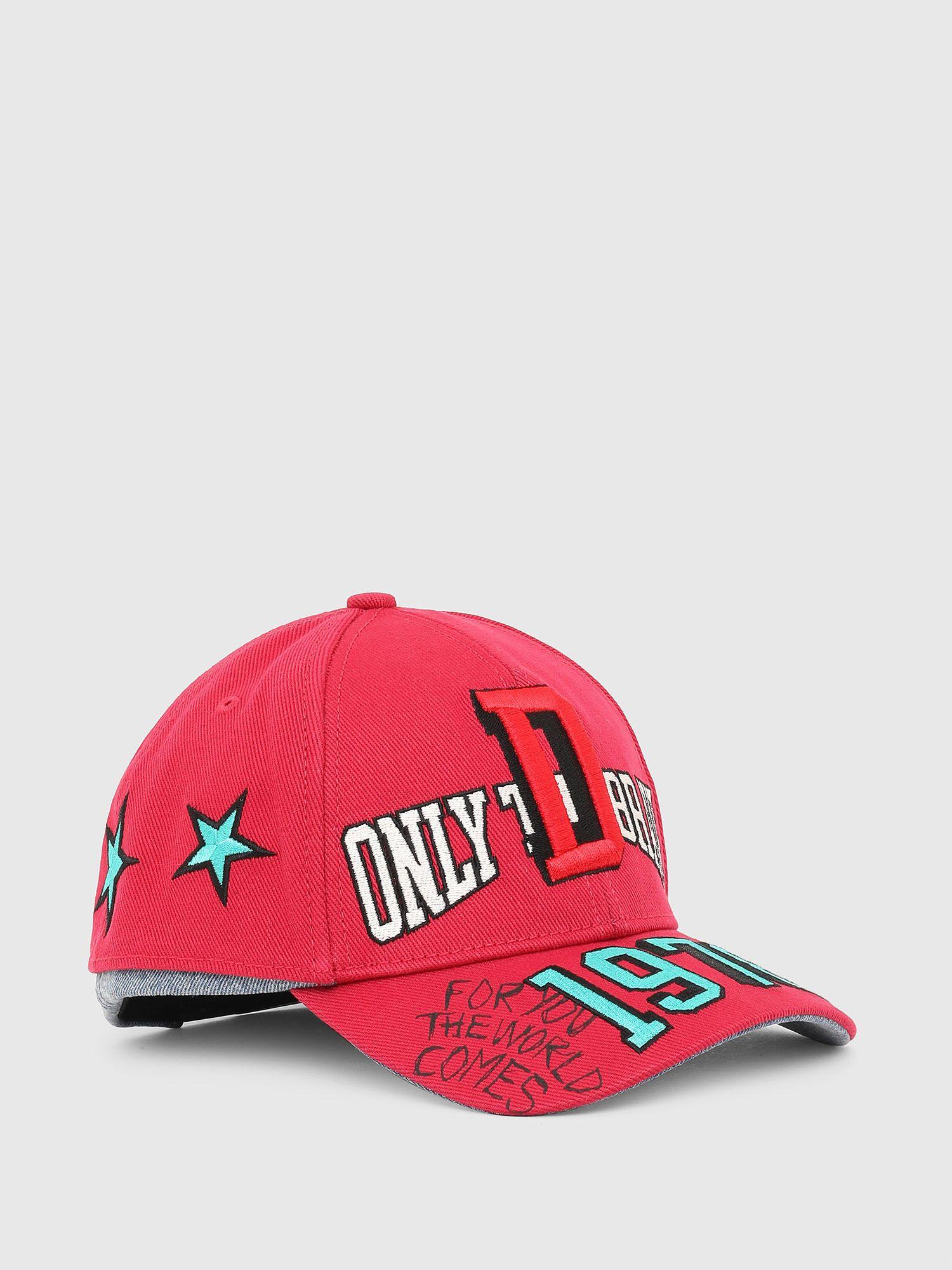 Jockey Cera Hat Rojo Diesel-0