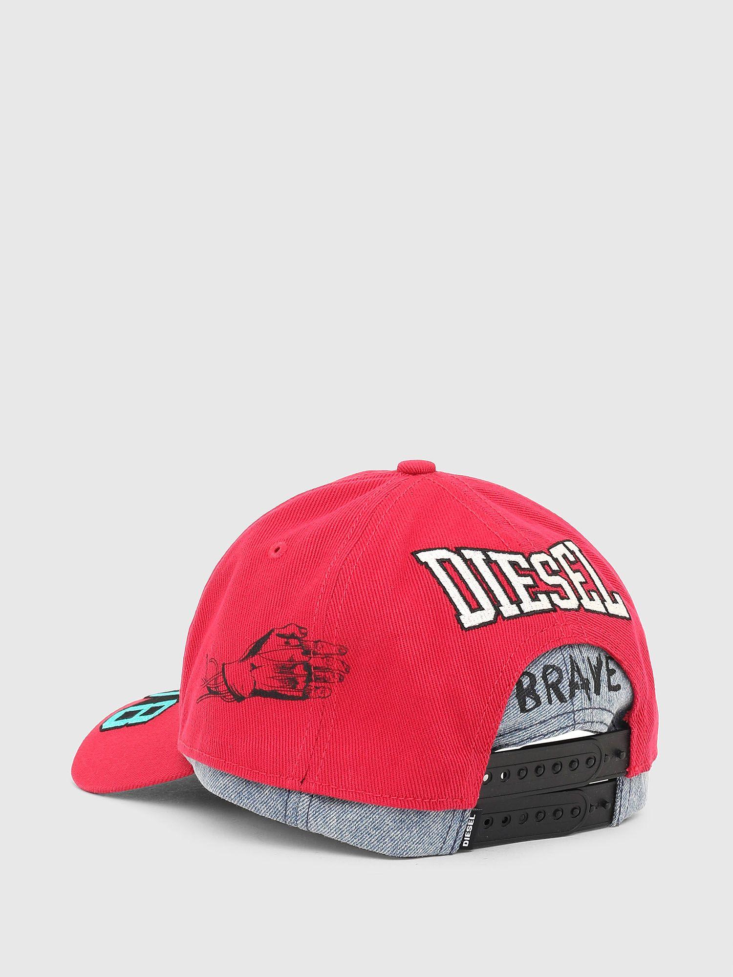 Jockey Cera Hat Rojo Diesel-1
