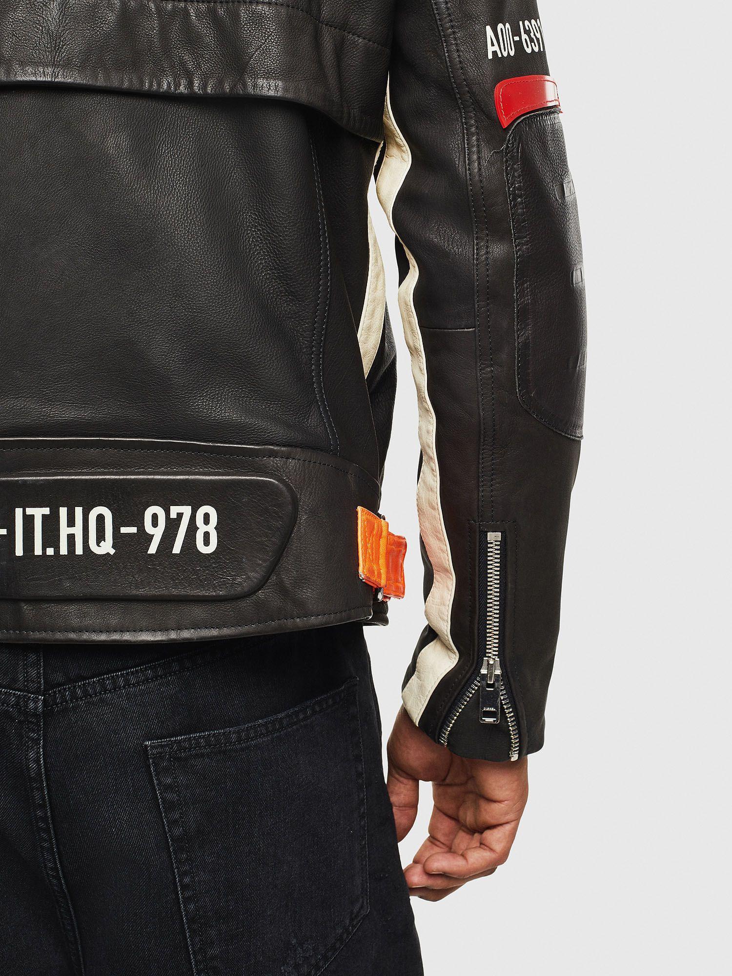 Chaqueta L Dixon Jacket Negro Diesel-4