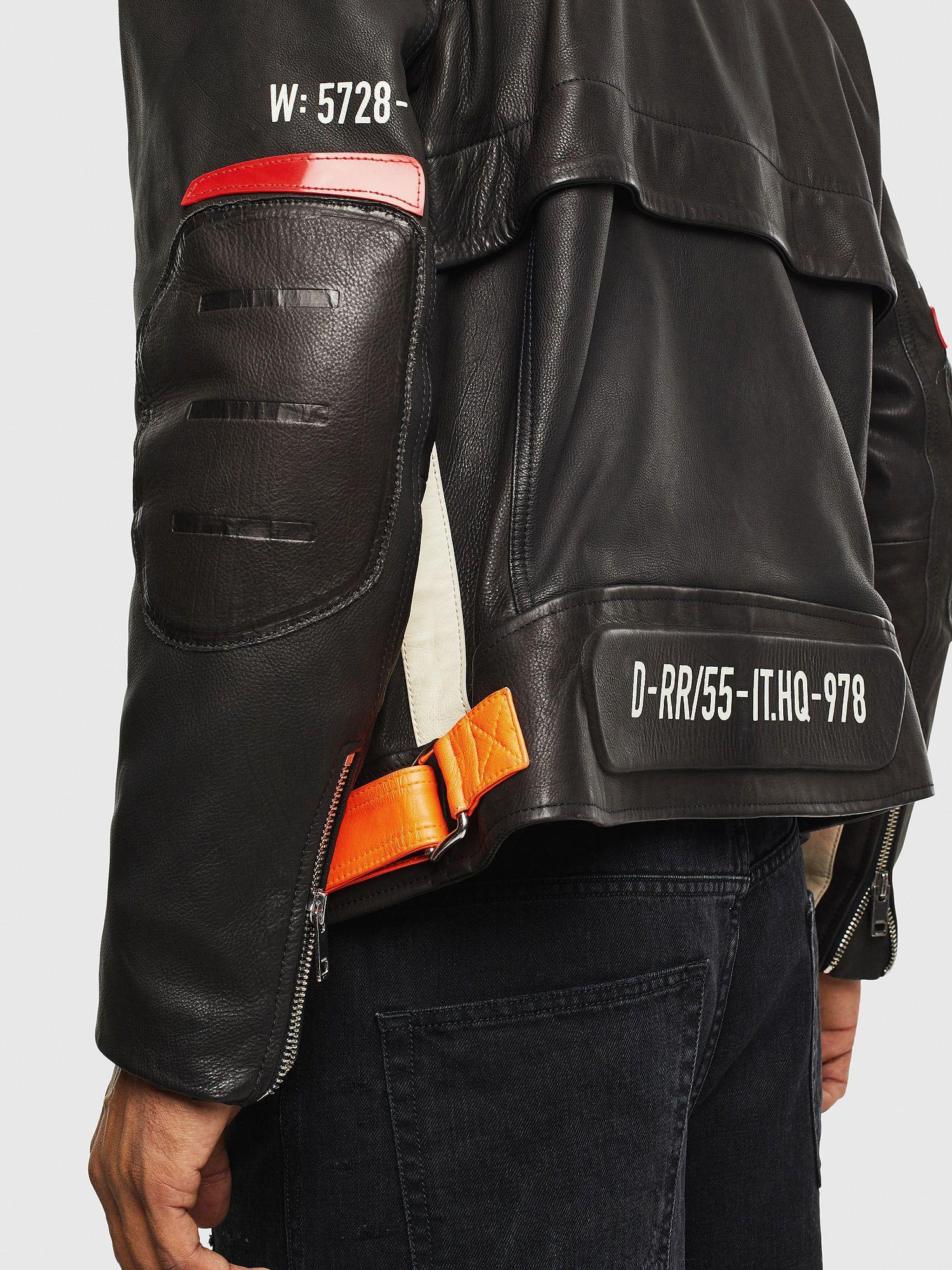 Chaqueta L Dixon Jacket Negro Diesel-6