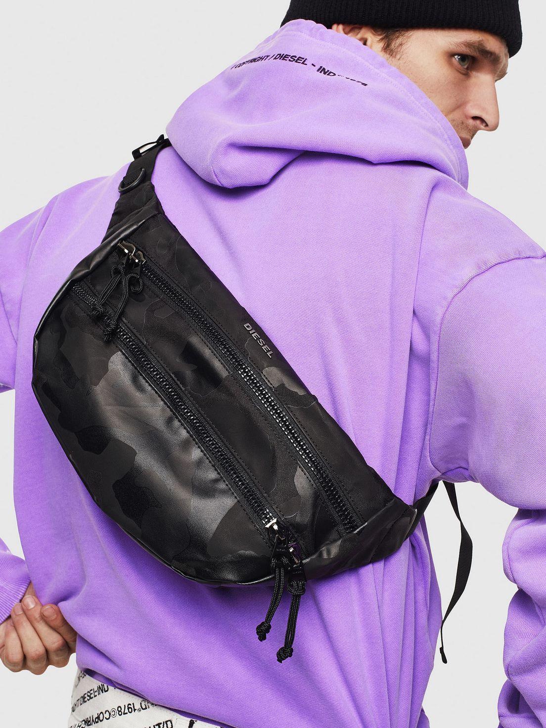 Banano F Urbhanity Bumbag Belt Bag Negro Diesel-5