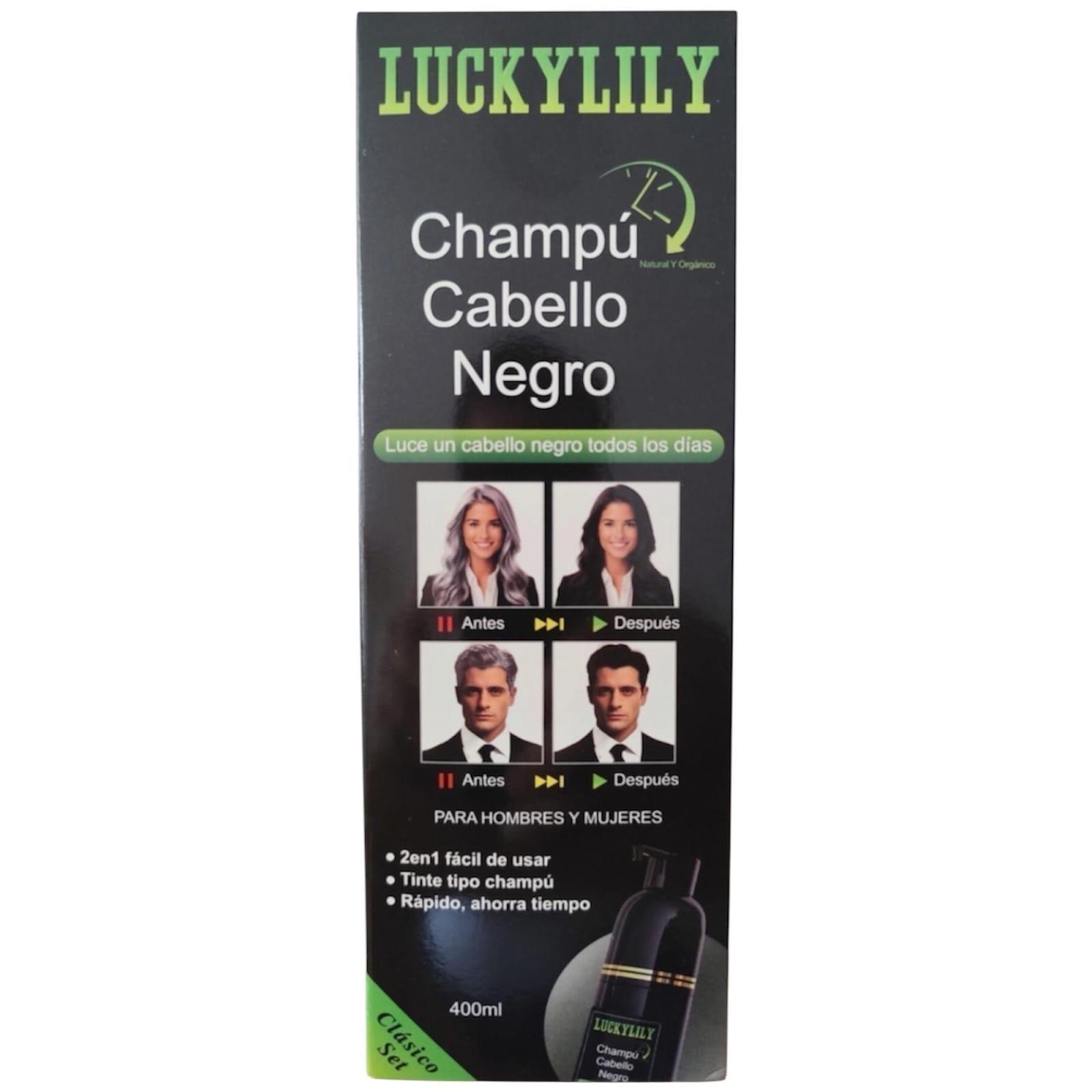 Shampoo Cubre Canas   Negro Argan 420ml-1