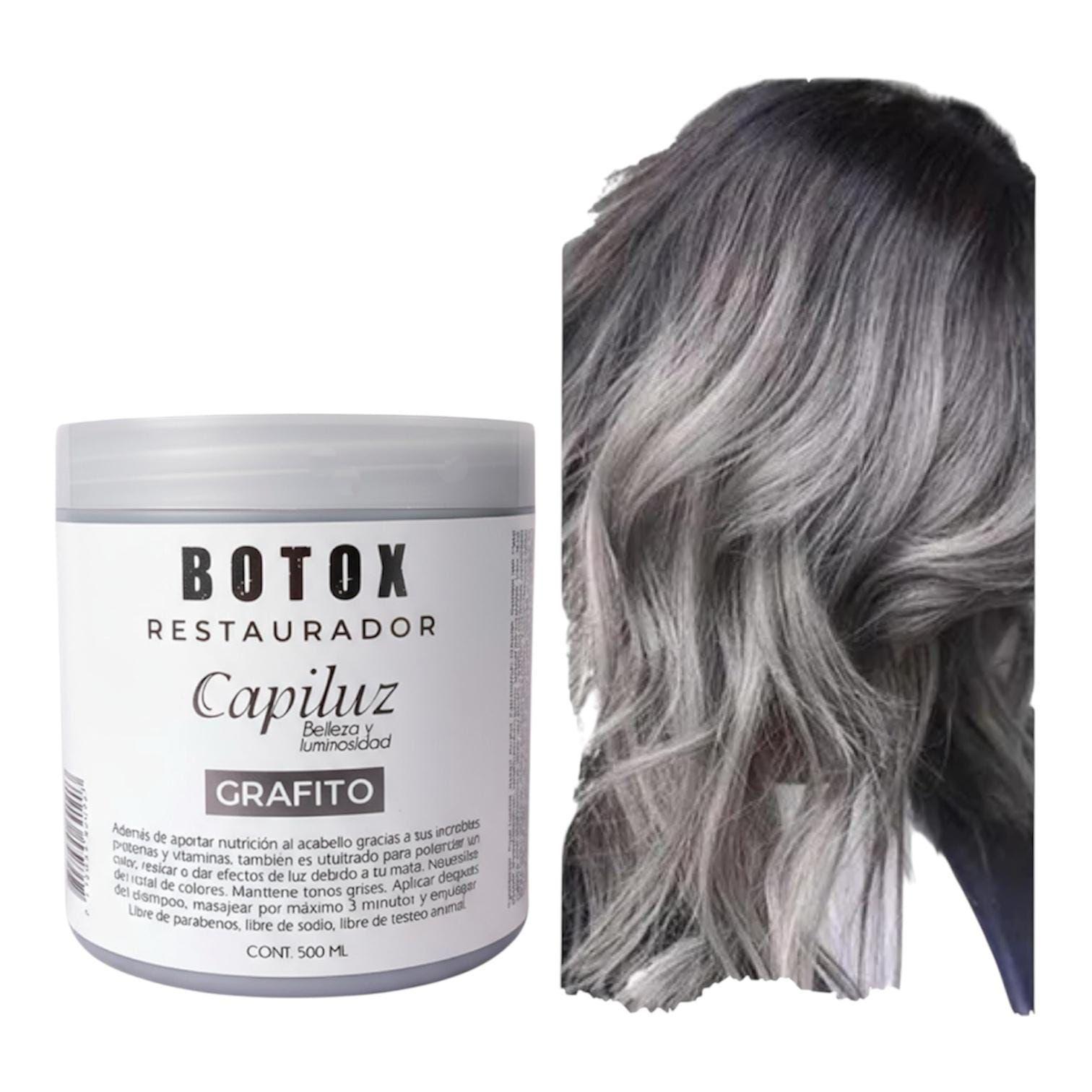 Pack Shampoo Grafito Humo 500 + Matizador Grafito Humo 500ml-5