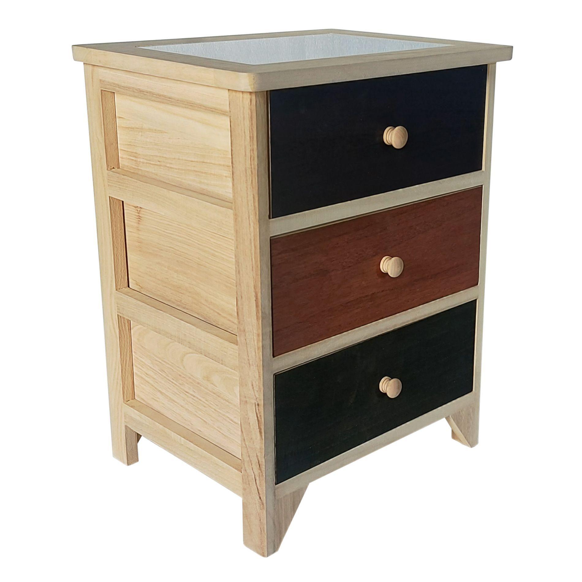 Cajonera Dilsen Tres Cajones Multicolor-2