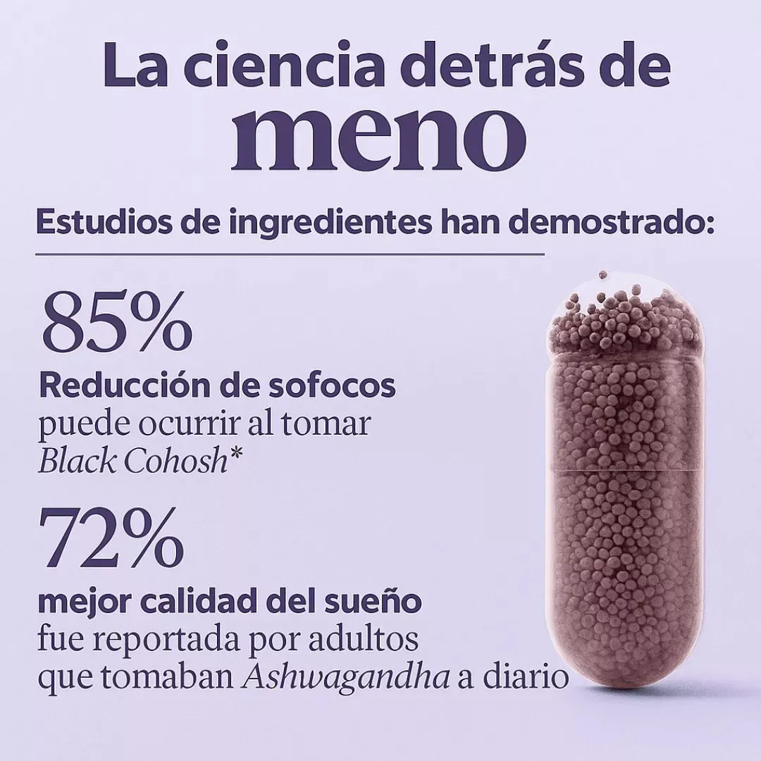Suplemento Natural para la Menopausia – 60 Capsulas -3