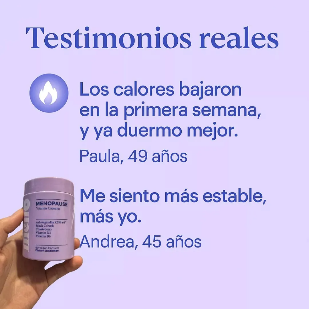 Suplemento Natural para la Menopausia – 60 Capsulas -5