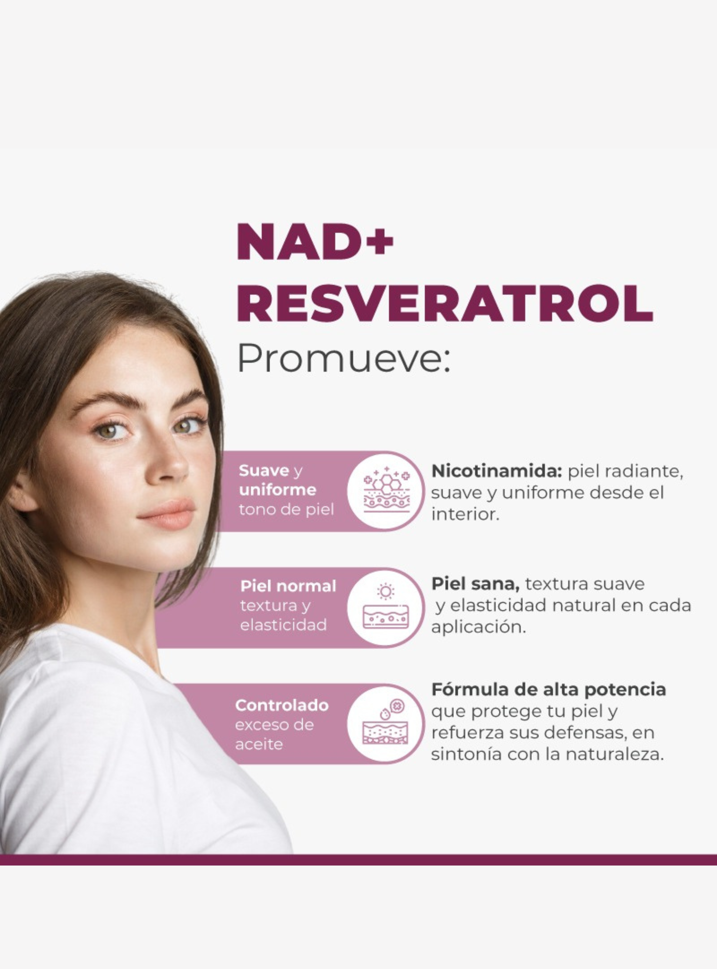 NAD+ Resveratrol 1600Mg - 60 capsulas-2
