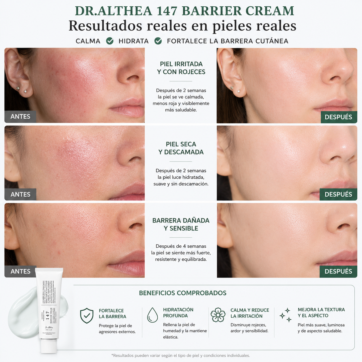 Crema Facial Dr Althea 147 Barrier Cream Para Piel Seca-5