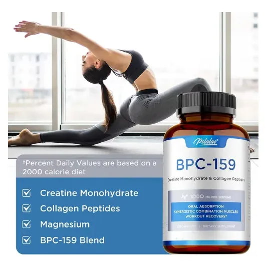 Capsulas Peptidos De Colageno Bpc-159 - Pslalae Recuperacion - Sin Sabor-2