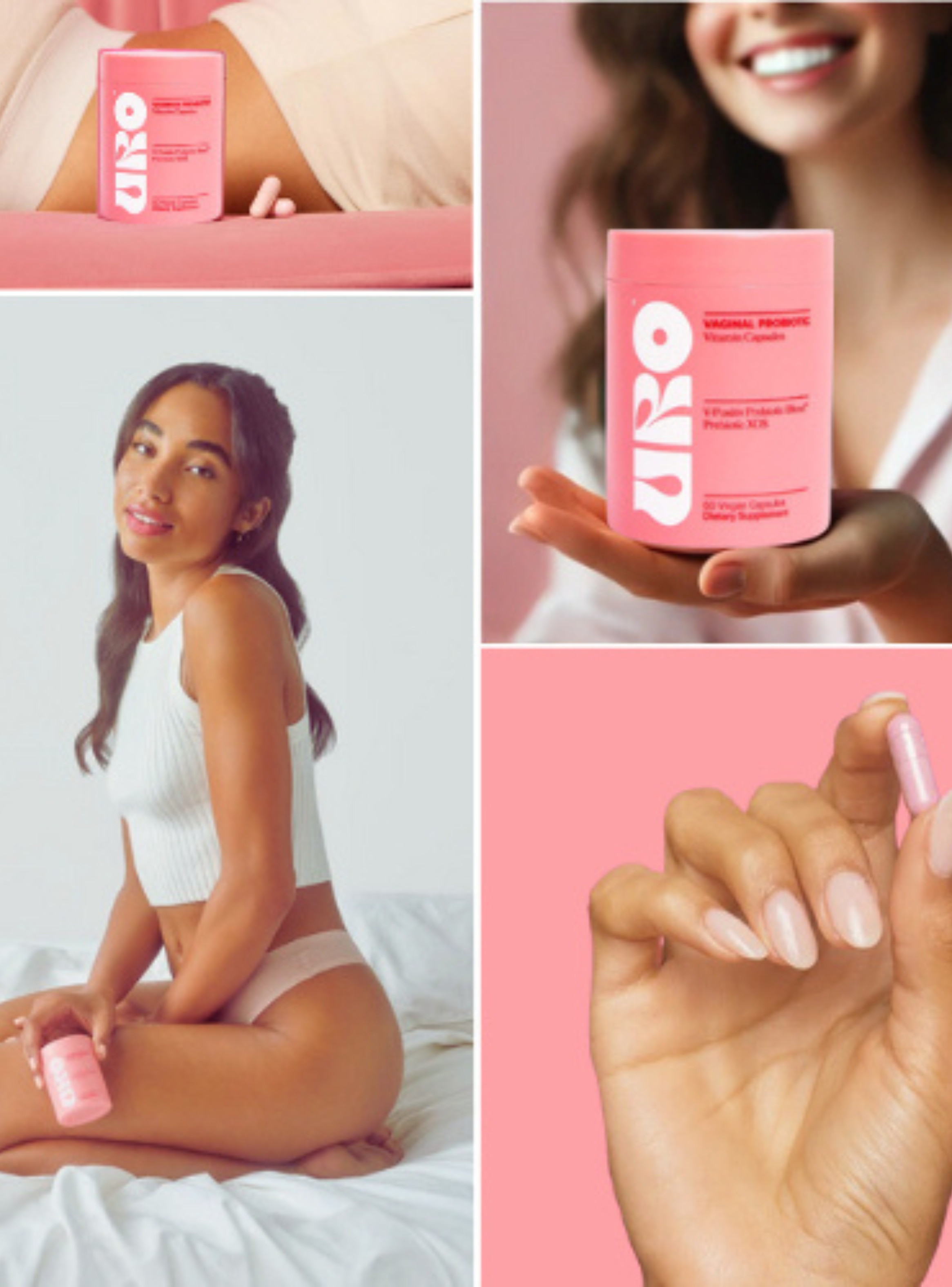 URO Capsulas Probioticas Vaginales - Salud Íntima y Equilibrio del pH - 60 cápsulas-2