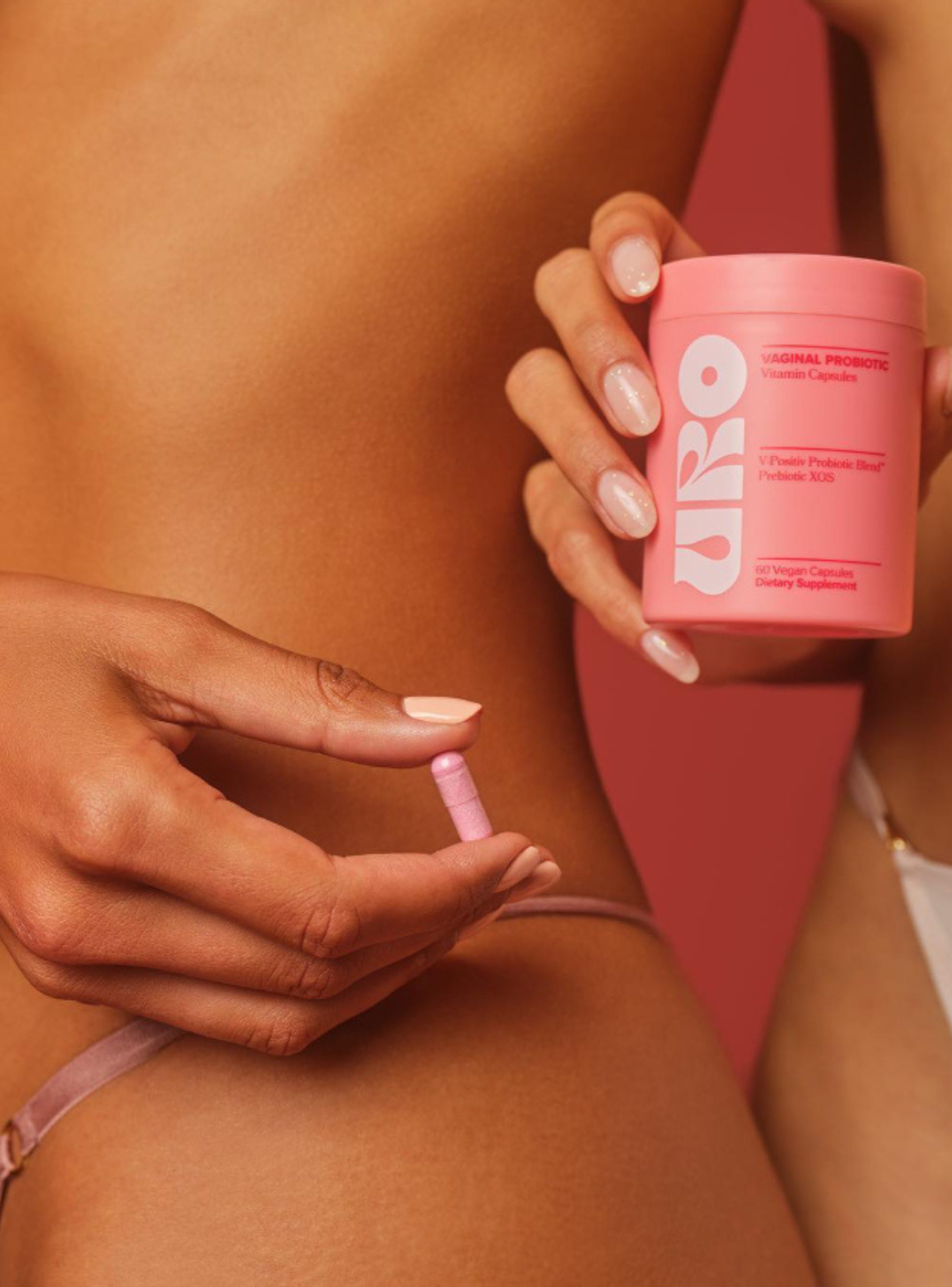 URO Capsulas Probioticas Vaginales - Salud Íntima y Equilibrio del pH - 60 cápsulas-4