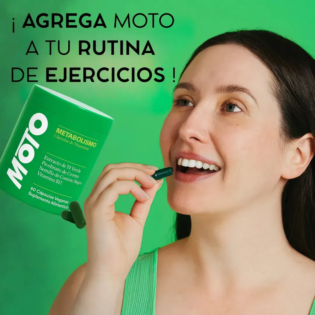 O Positiv Moto Cápsulas Metabolismo Mujer, Veganas, Sin Sabor-4