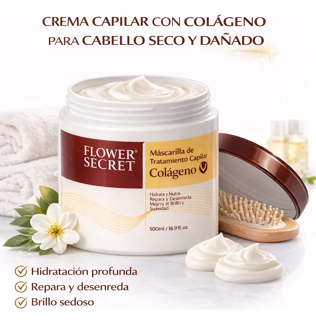 Mascarilla Capilar Con Colágeno 500ml - Restauradora-2