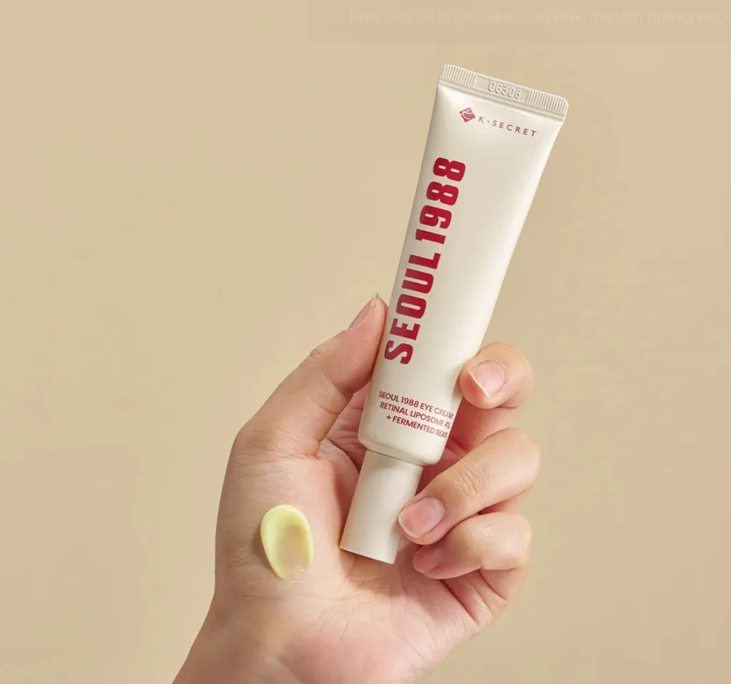 Ksecret Eye Cream : Retinal Liposome 4% +fermented Bean 30ml Momento De Aplicación Día/noche -2