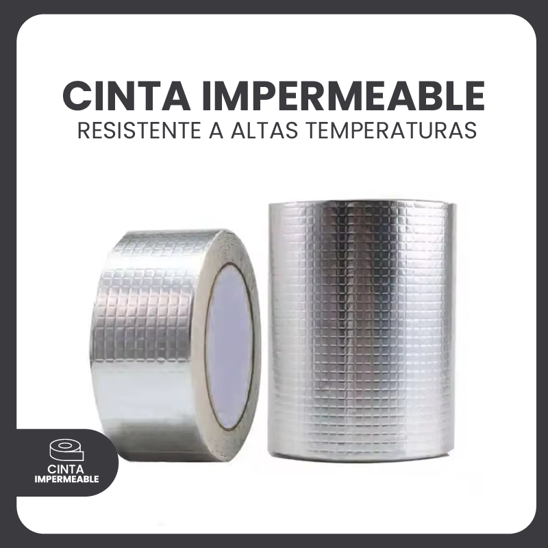 Cinta Impermeabilizante Tapagotera Autoadhesiva de Alta Resistencia 5 metros por 5 centímetros-6