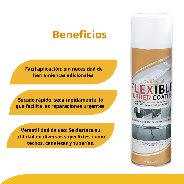 Sellante de Goteras en Spray 700ml Premium – Reparación Rapida, Impermeable y Versátil-2