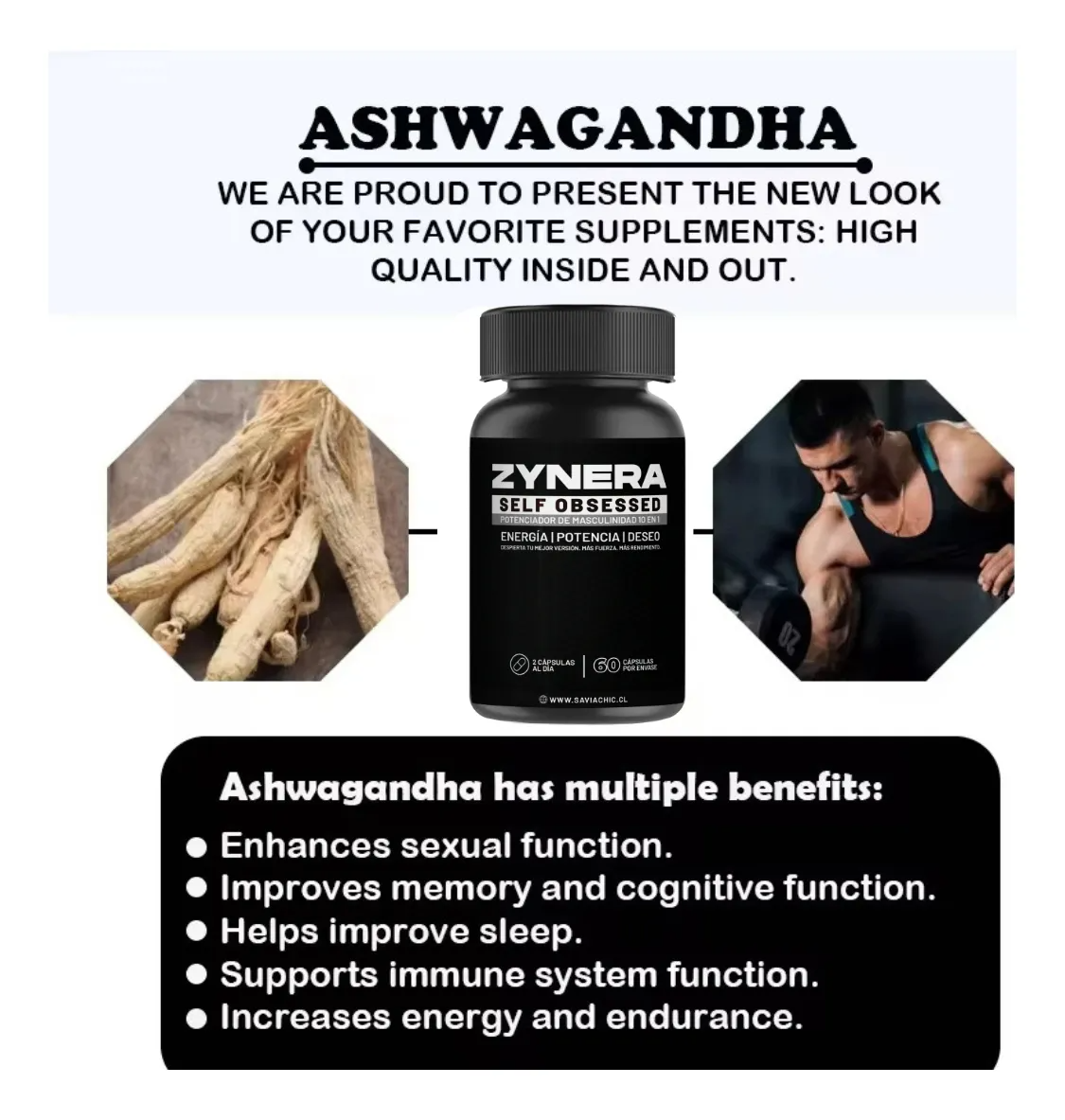 Suplemento Testosterona Hombre + Energía Y Ereccion 60 Tabs Sin Sabor-3