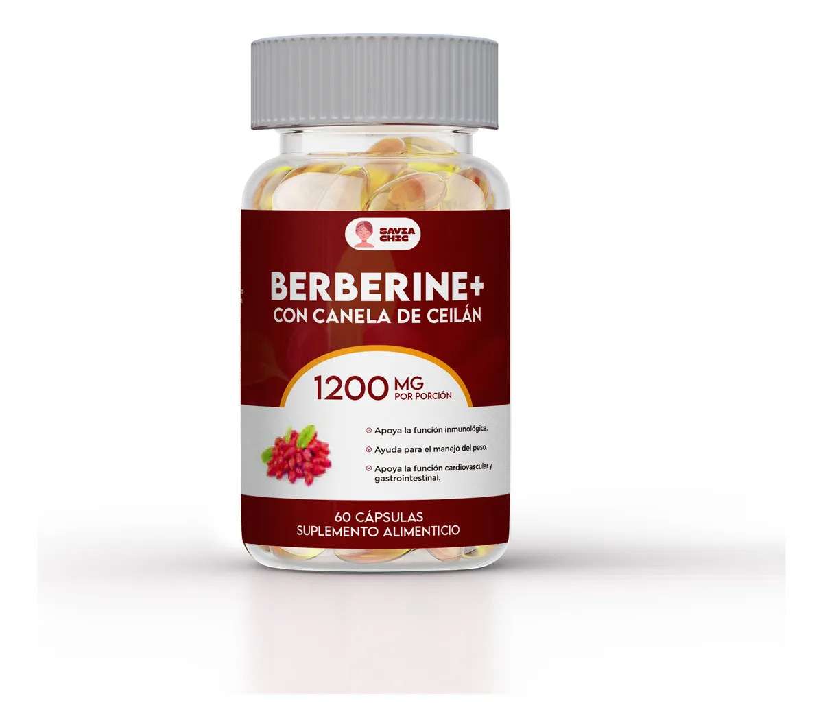 Pack Berberina + Parches Glp-1 Metabolismo Y Apetito Sin Sabor-3