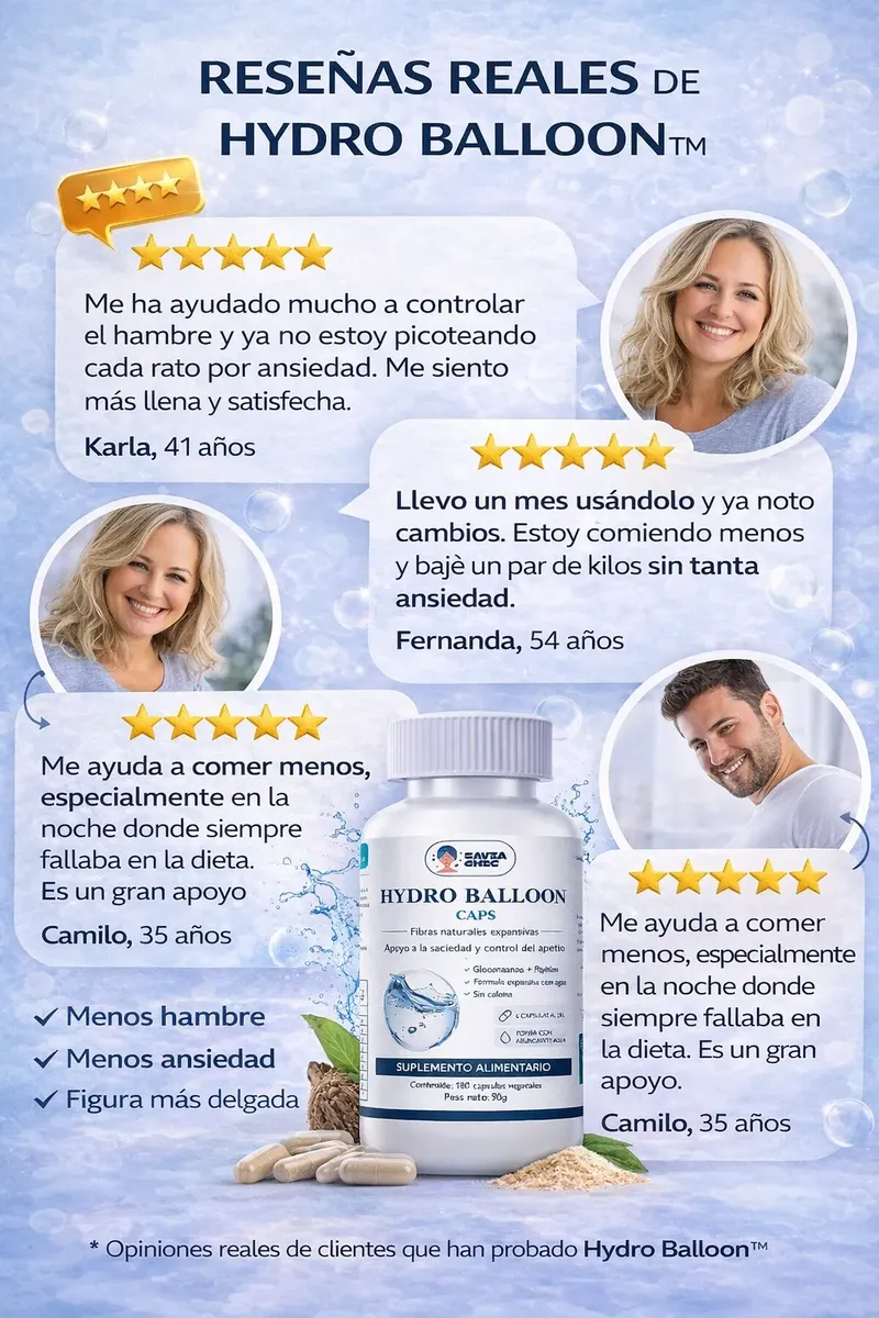 Balon Gastrico Para Adelgazar Hydro Balloon 180 Cápsulas Sin Sabor-4