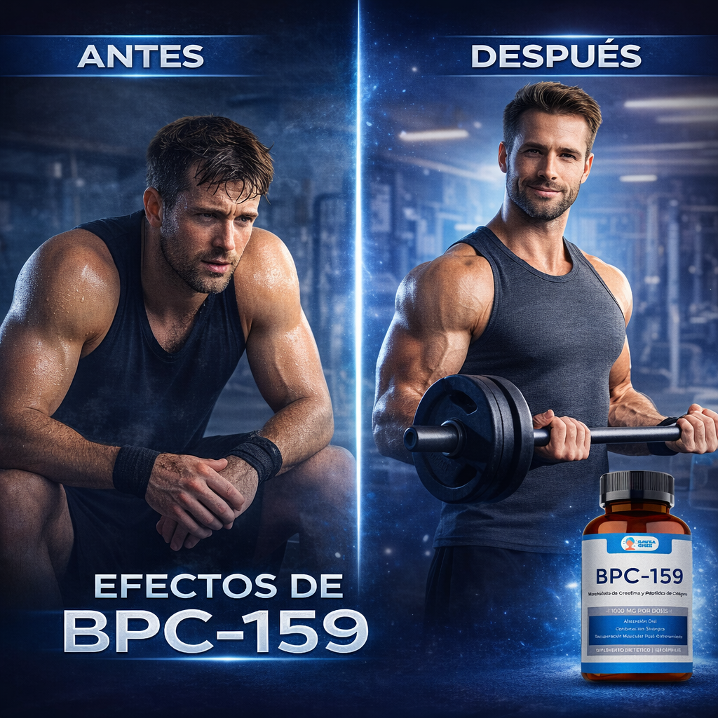 Suplemento Bpc-159 Con Creatina, Colágeno, Magnesio 120 Caps Sin Sabor-2