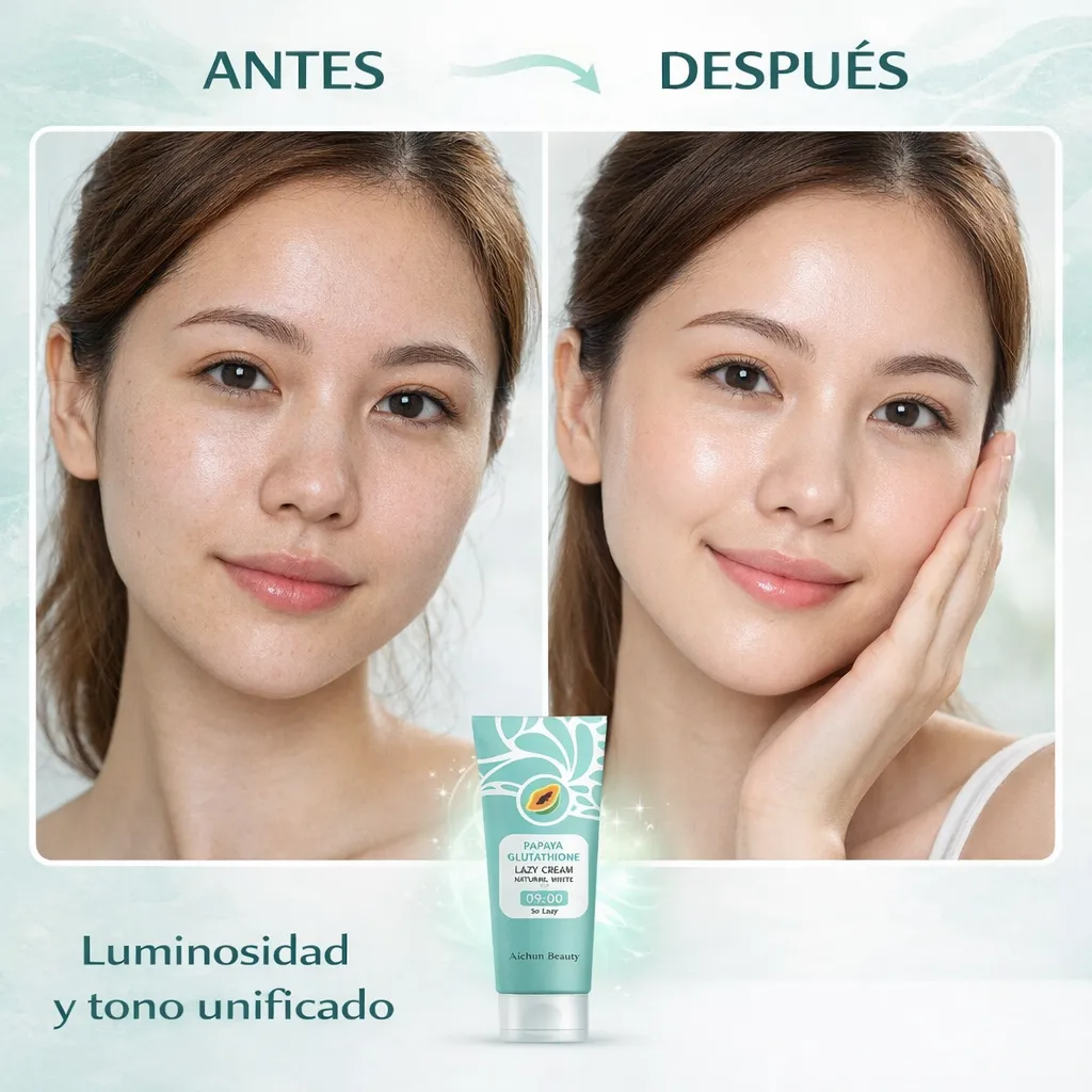 Crema Aclarante Para Manchas De La Piel Papaya Glutatión-5