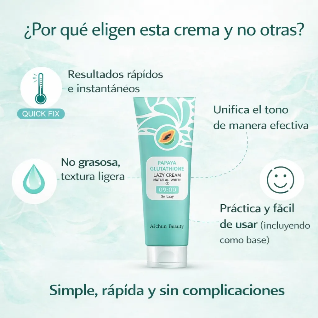 Crema Aclarante Para Manchas De La Piel Papaya Glutatión-3