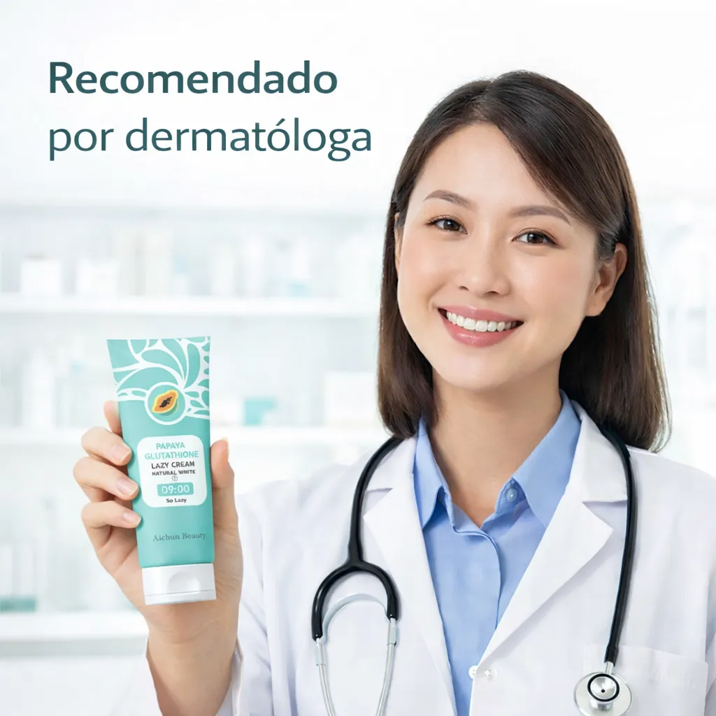 Crema Aclarante Para Manchas De La Piel Papaya Glutatión-4