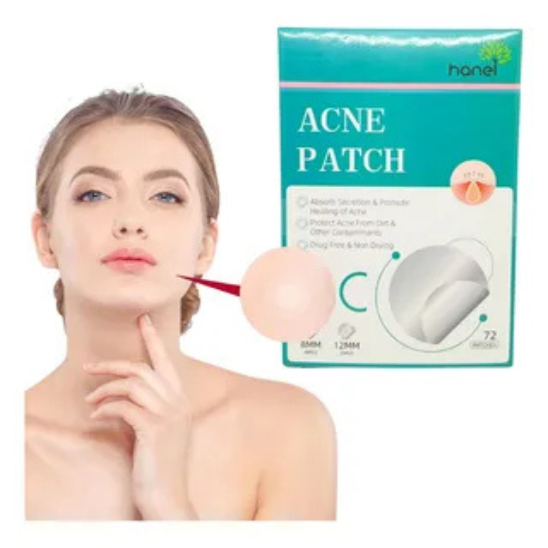 72 Parches Invisibles Cubre Acne Espinillas Granos Facial-0