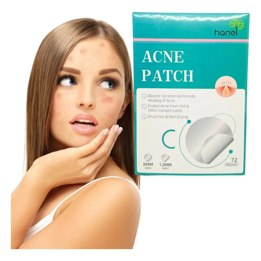72 Parches Invisibles Cubre Acne Espinillas Granos Facial-2