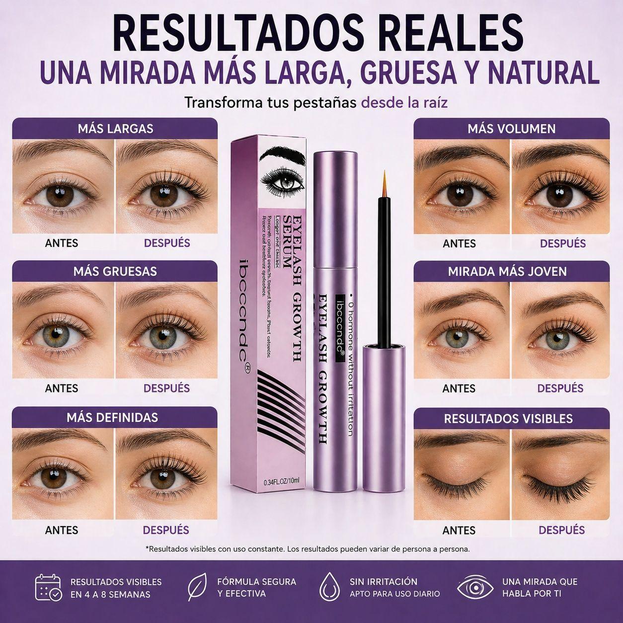 Serum Alargador Y Fortalecedor De Pestañas Original 5ml-3