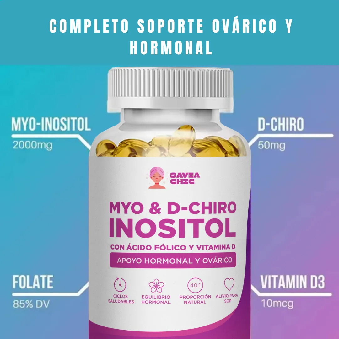 Pack Equilibrio Femenino: Probioticos Savia + Myo Inositol - Sin Sabor-2