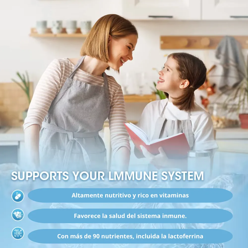 Calostro Bovino 1.200 Mg+ Probióticos + Omega-3 120 Caps Sin Sabor-3