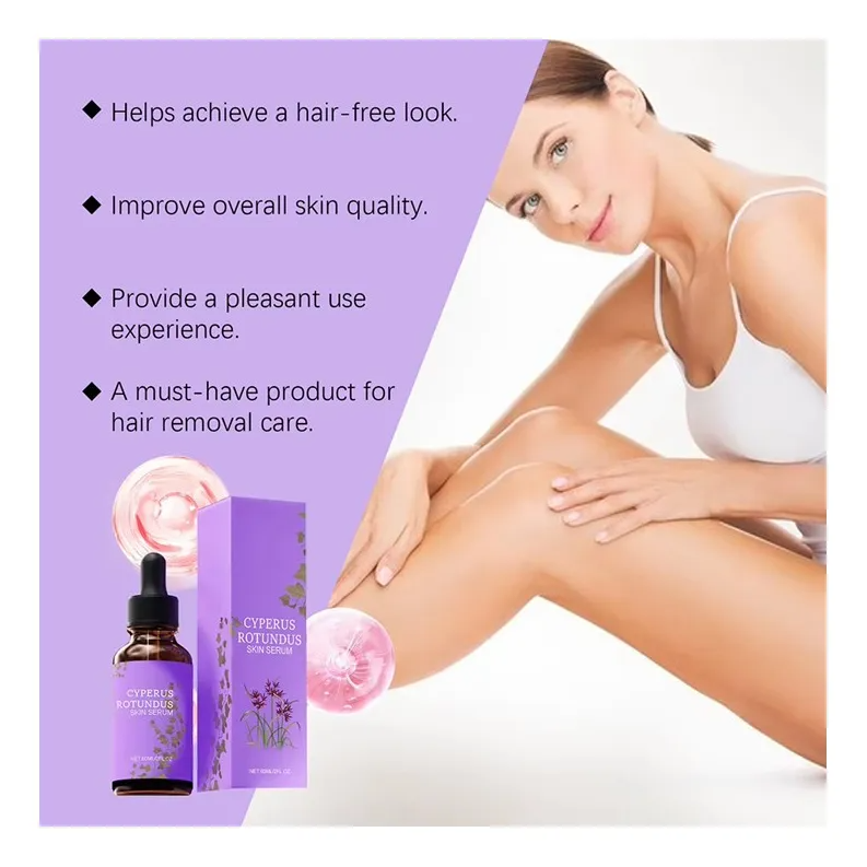 Aceite de Cyperus Rotundus Para Depilación, Reducción De Cabello-2