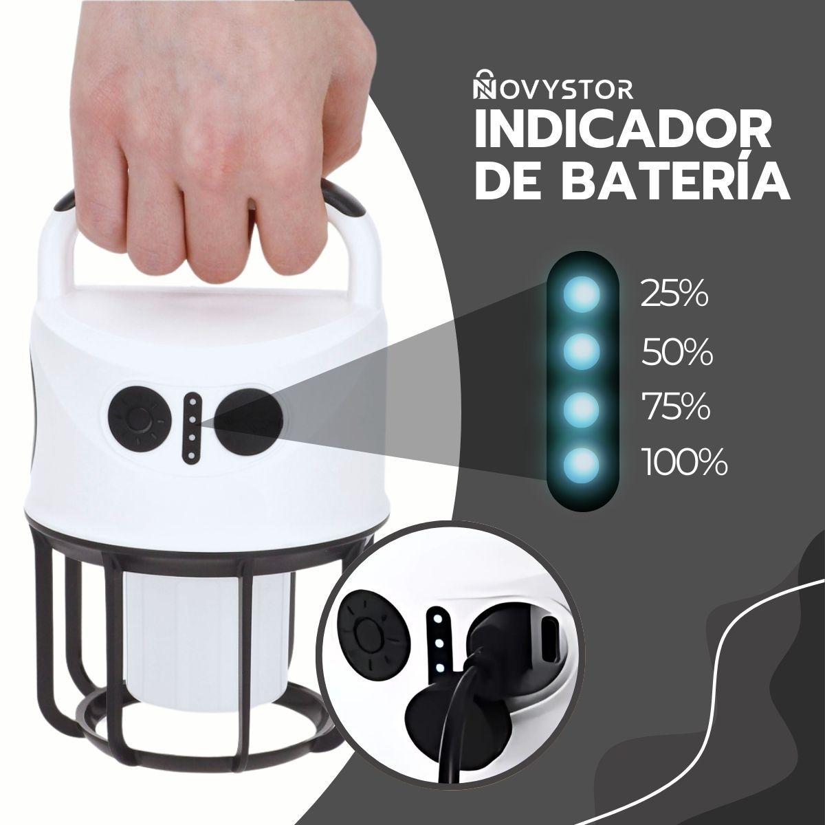 Lámpara Camping Dual LED Recargable con Power Bank-7