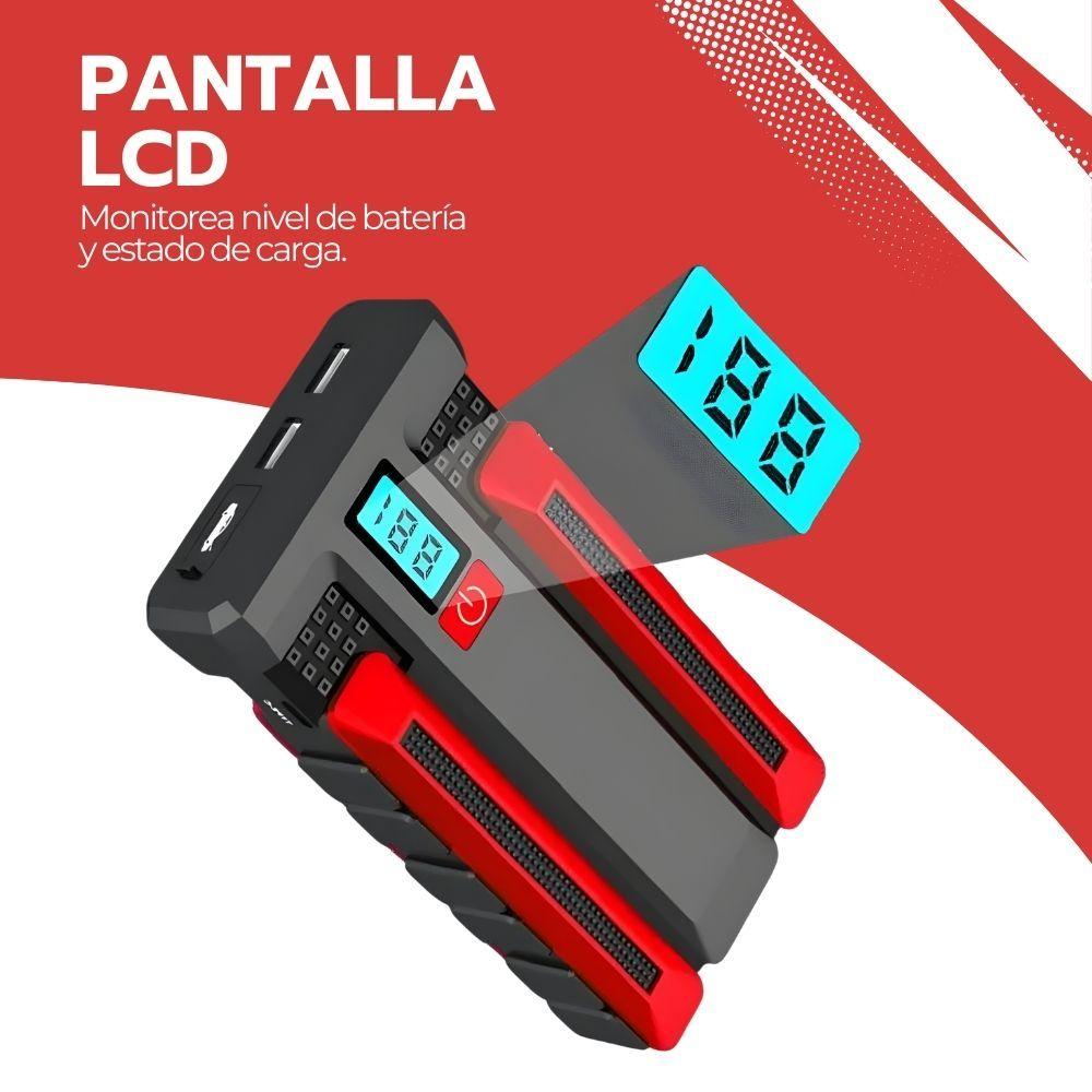 Partidor Batería Auto Arrancador De Emergencia Autos 12v-4