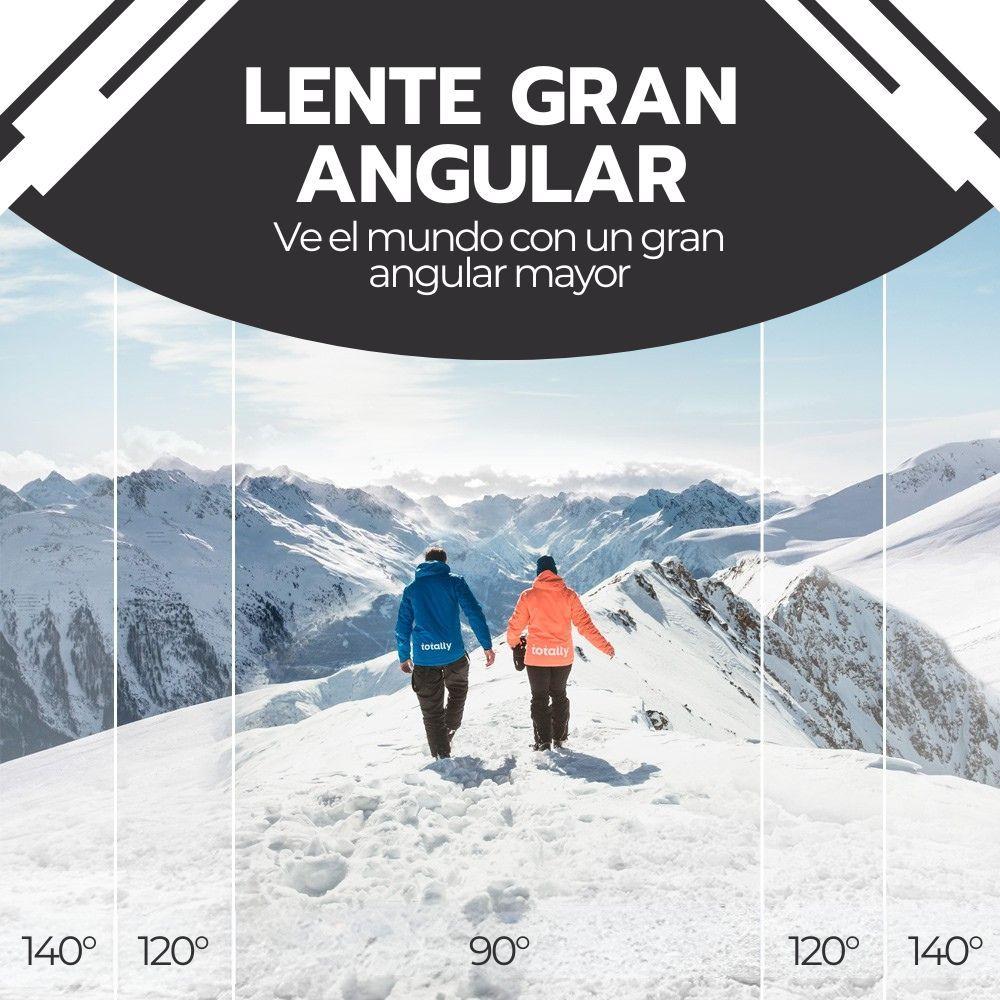 Cámara de Acción Deportiva Full HD Sumergible Gran Angular-6