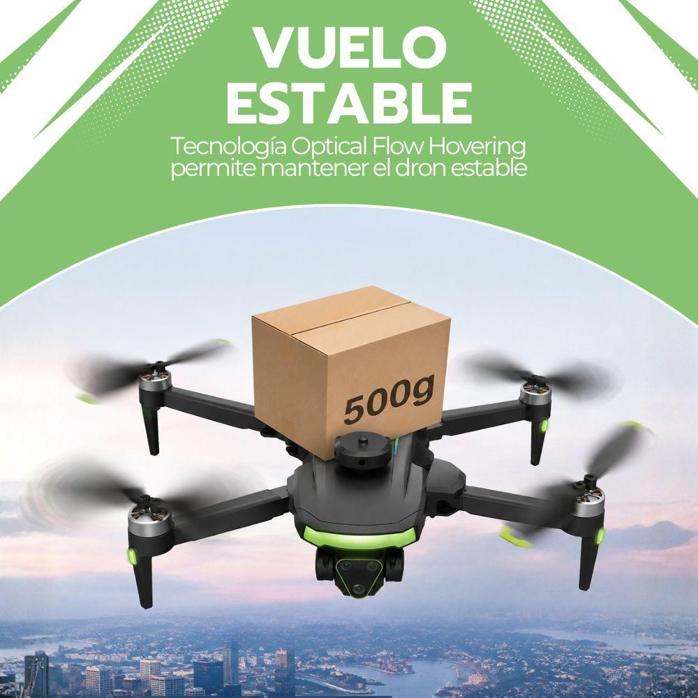 Dron Cámara 4K Ultra HD Brushless Plegable Con Control Remoto Evitación Obstáculos 360° Wi Fi 128GB-6