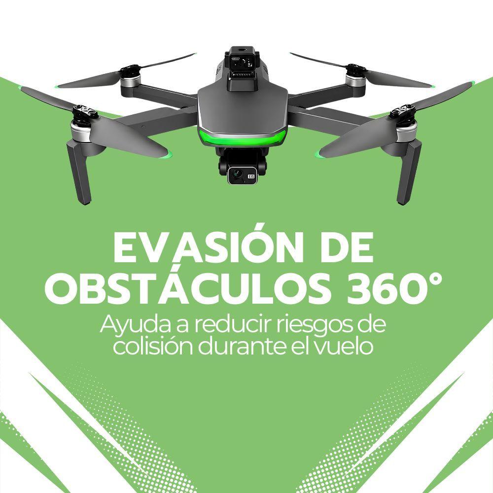 Dron Cámara 4K Ultra HD Brushless Plegable Con Control Remoto Evitación Obstáculos 360° Wi Fi 128GB-7