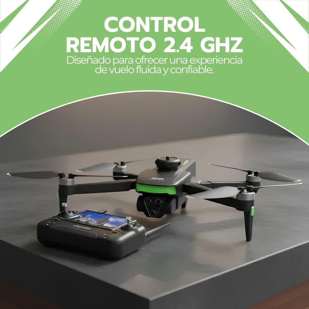 Dron Cámara 4K Ultra HD Brushless Plegable Con Control Remoto Evitación Obstáculos 360° Wi Fi 128GB-8