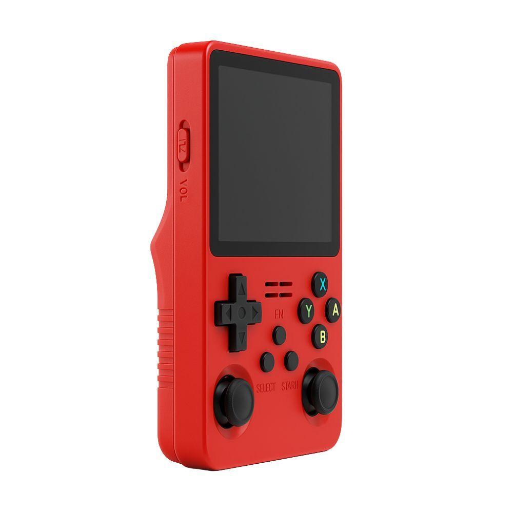 Consola Retro Portátil R36S 64GB WiFi +10000 Juegos Rojo-1
