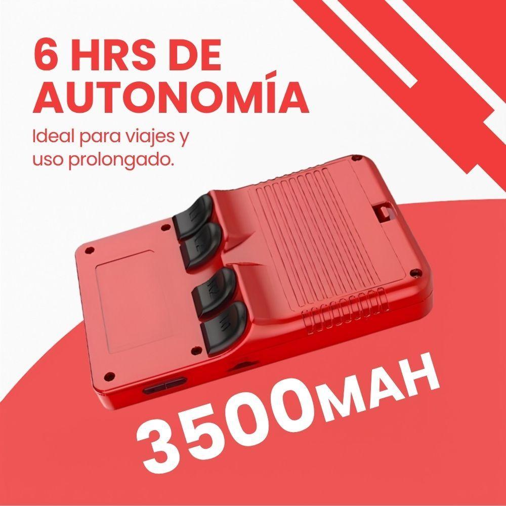 Consola Retro Portátil R36S 64GB WiFi +10000 Juegos Rojo-4