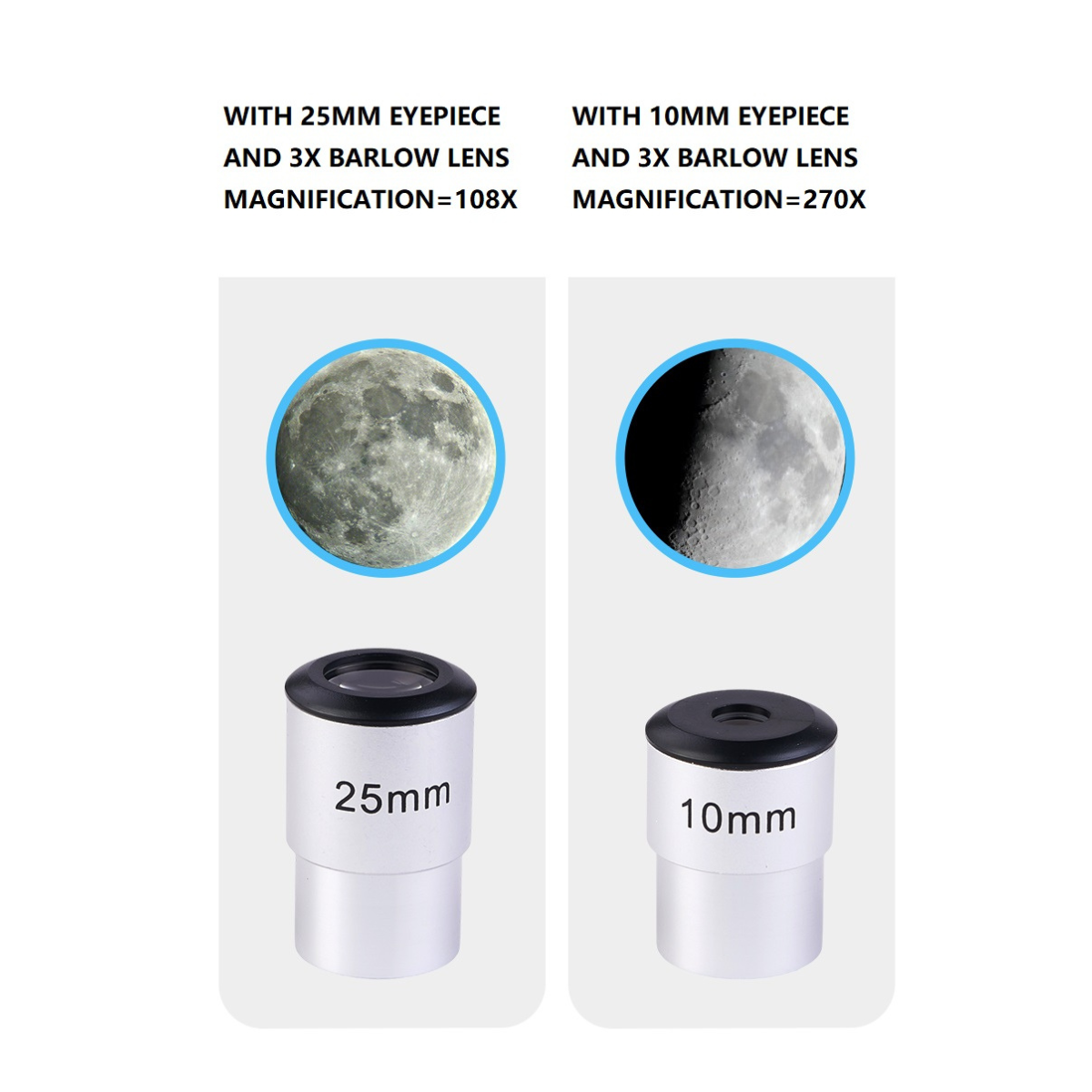 Telescopio HD F90080M 80-900mm para Astronomía Profunda-6