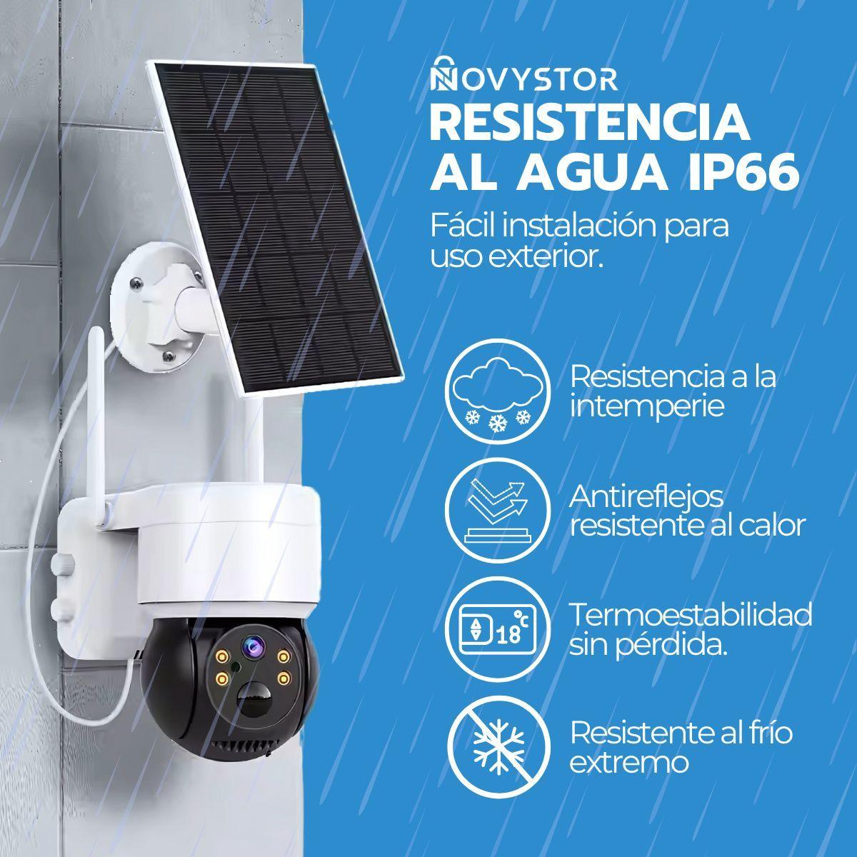 Cámara Seguridad Solar Gun Ball 1080P IP66 Wifi 4G-5