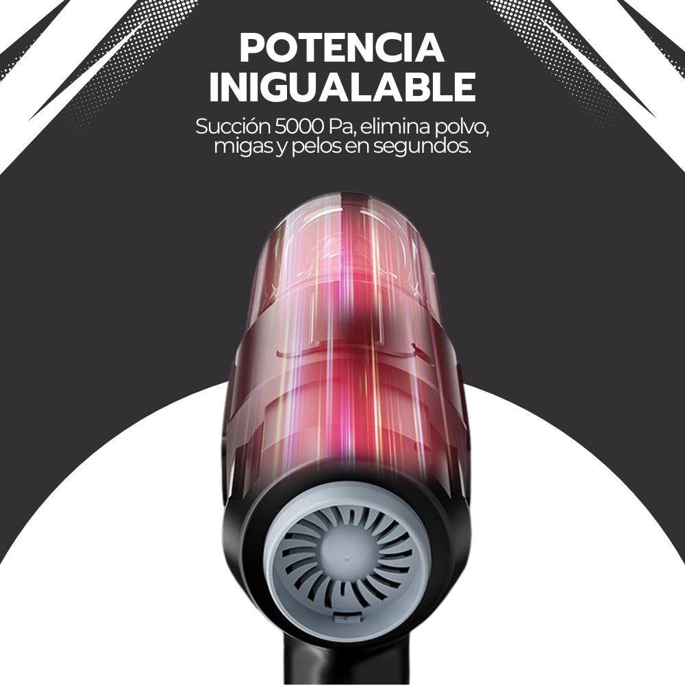 Aspiradora Inalámbrica Portátil Auto Alta Potencia 13000mAh-7