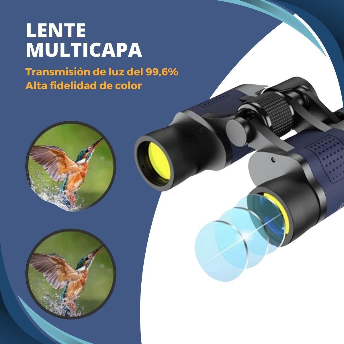 Binoculares Profesionales 60x60 Caza Binocular 1000m Pro-3