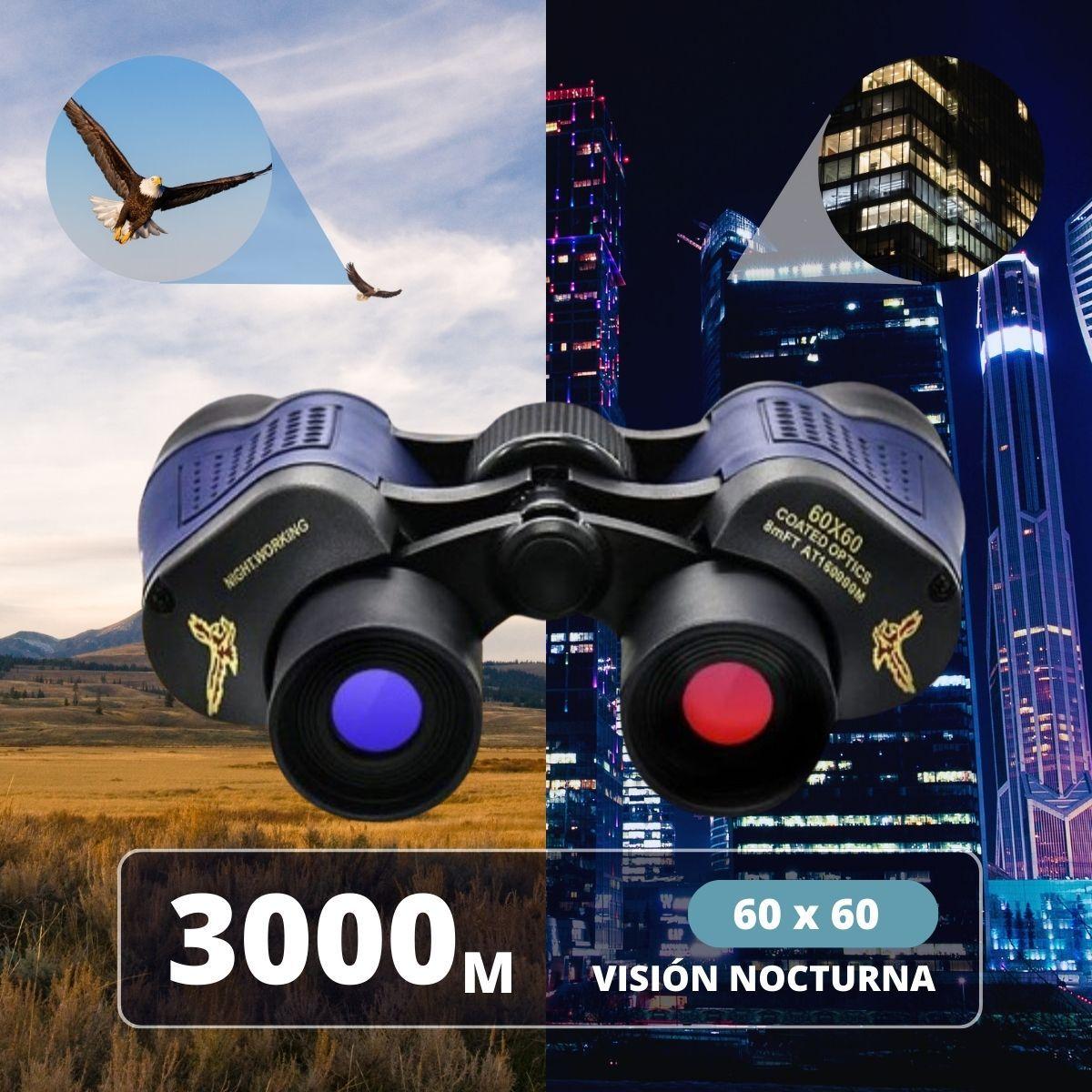 Binoculares Profesionales 60x60 Caza Binocular 1000m Pro-7
