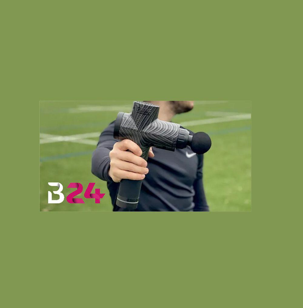 Masajeador Muscular Pistola Profesional Kine 6 Cabezal-6