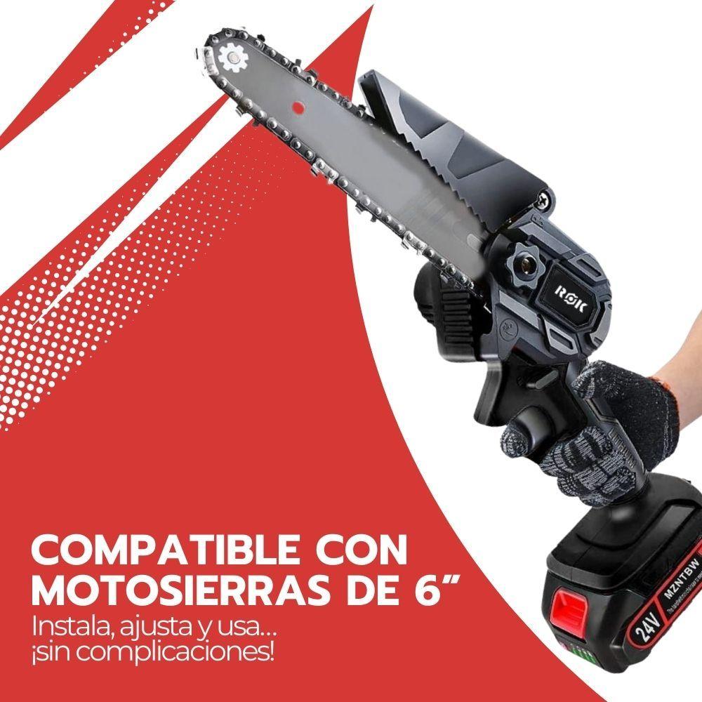 Cadena Motosierra 6” Acero Repuesto Universal-4